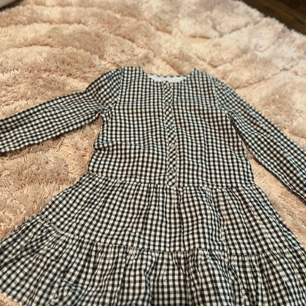 Kaisley black and white gingham